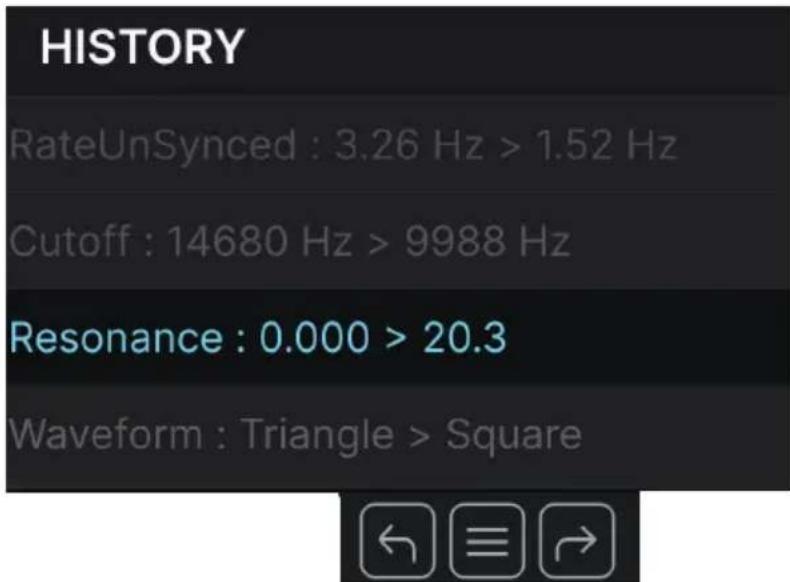 Arturia JUP-8000 V - Undo/Redo et History - 1