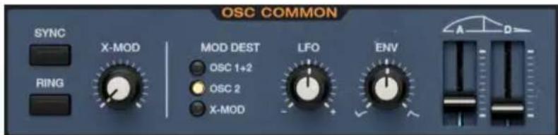 Arturia JUP-8000 V - Oscillator Common - 1