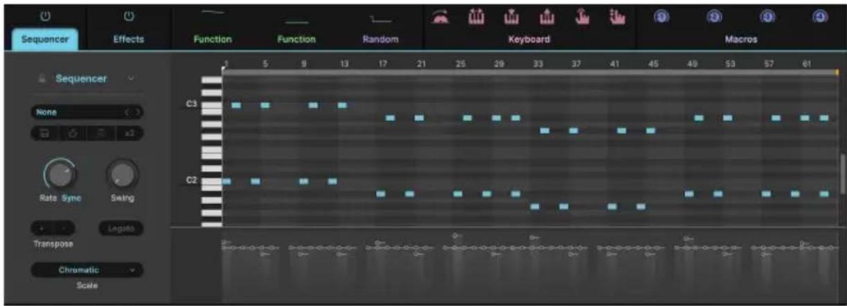 Arturia JUP-8000 V - SEQUENCER - 1