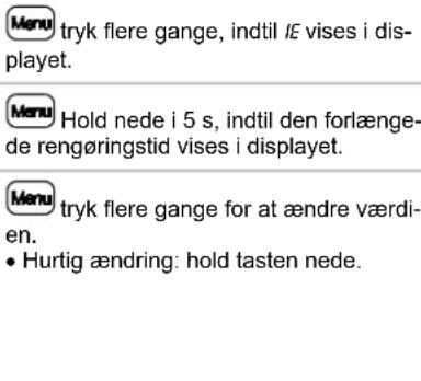 OASE ProfiClear Premium TF-XL - /E: Interval for forlænget rengøringstid "Interval Extra Cleaning" - 2