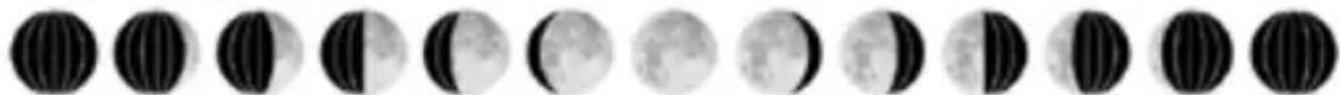 MOOOV 477534 - Phases de la lune - 1