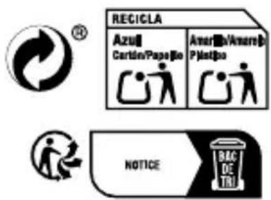 RECICLA Azul Cartín/Papolo Amerián/Amero Pajeto NOTICE