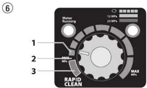 WAGNER ProSpray 3.25 Connect - PRESSURE CONTROL KNOB SETTINGS - 2