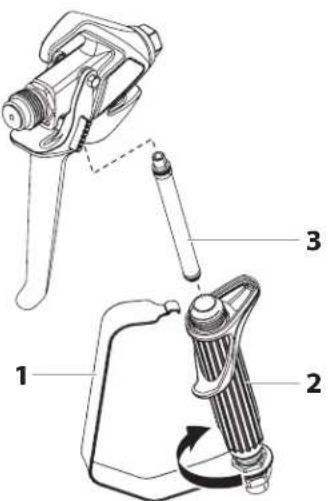WAGNER ProSpray 3.25 Connect - TAMIS DE CROSSE DANS LE PISTOLET AIRLESS (FIG. 10) - 1