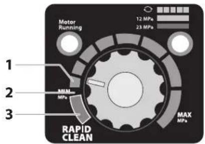WAGNER ProSpray 3.31 Connect - PRESSURE CONTROL KNOB SETTINGS - 2