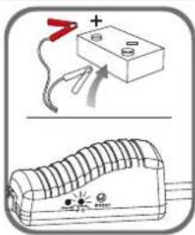GYS Power Pack 14.22 - Luz verde intermitente No hay luces encendidas, sin alerta sonora - 1