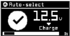 GYS Gysflash 148.12 CNT FV - - Case 1: Connecting to a battery - 1