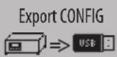 GYS Gysflash 53.24 CNT FV - Export a configuration on a USB key: - 2