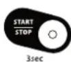 GYS Gysflash 107.24 CNT FV - - Функция «без аккумулятора» (не рекомендуется): - 1
