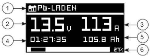 GYS Gysflash 107.24 CNT FV - - Starten met opladen : - 1