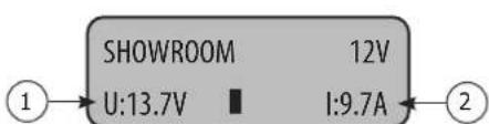 GYS Gysflash 123.12 CNT FV - POWER SUPPLY MODES: SHOWROOM / DIAG+ - 2