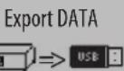 GYS Gysflash 123.12 CNT FV - Export charging data on USB stick: - 1