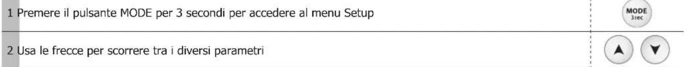 GYS Gysflash 121.12 Cnt-Fv - MENU CONFIGURAZIONE - 1
