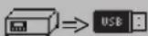GYS Gysflash 101.24 CNT FV - Export charging data on USB stick: - 1