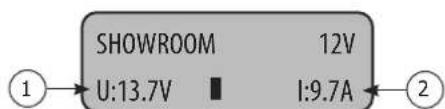 GYS Gysflash 101.24 CNT FV - POWER SUPPLY MODES: SHOWROOM /DIAG+ - 2