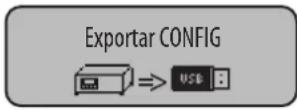 GYS Gysflash 103.24 CNT FV - Exportar una configuración en la llave USB : - 1