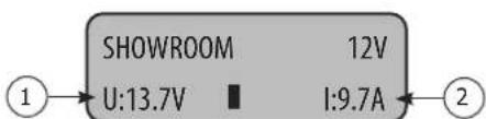 GYS Gysflash 103.24 CNT FV - POWER SUPPLY MODES: SHOWROOM / DIAG+ - 5