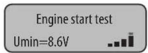GYS Gysflash 125.12 CNT FV - - Start-up test: - 2