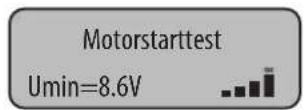 GYS Gysflash 125.12 CNT FV - - Test starten : - 2