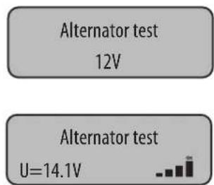 GYS Gysflash 125.12 CNT FV - - Alternator test : - 1