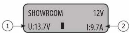 GYS Gysflash 103.12 CNT FV - POWER SUPPLY MODES: SHOWROOM / DIAG+ - 2