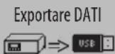 GYS Gysflash 51.48 CNT FV - Esportazione dei dati di ricarica su chiavetta USB : - 1