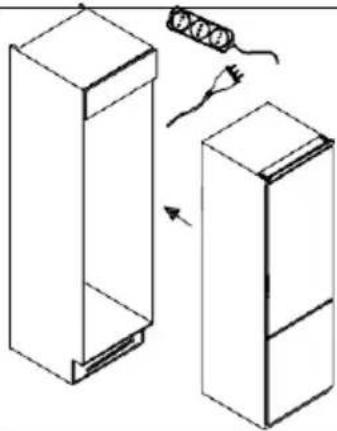 Küppersbusch FKGF8851.0i - Instrucciones de instalación (bisagra FIJA) - 1