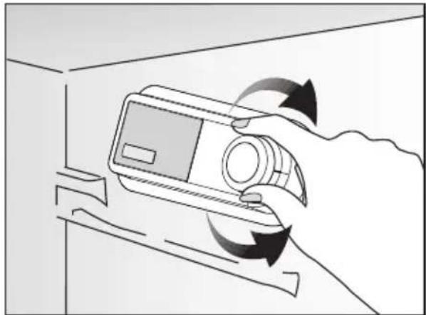 Küppersbusch FK4545.1i - Botão de ajuste do termóstato - 1