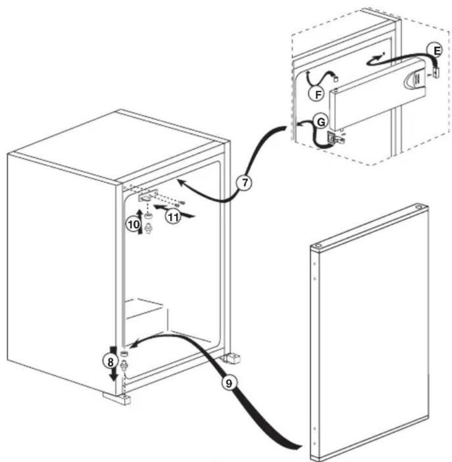 Küppersbusch FK2545.0i - Changing the illumination lamp - 2