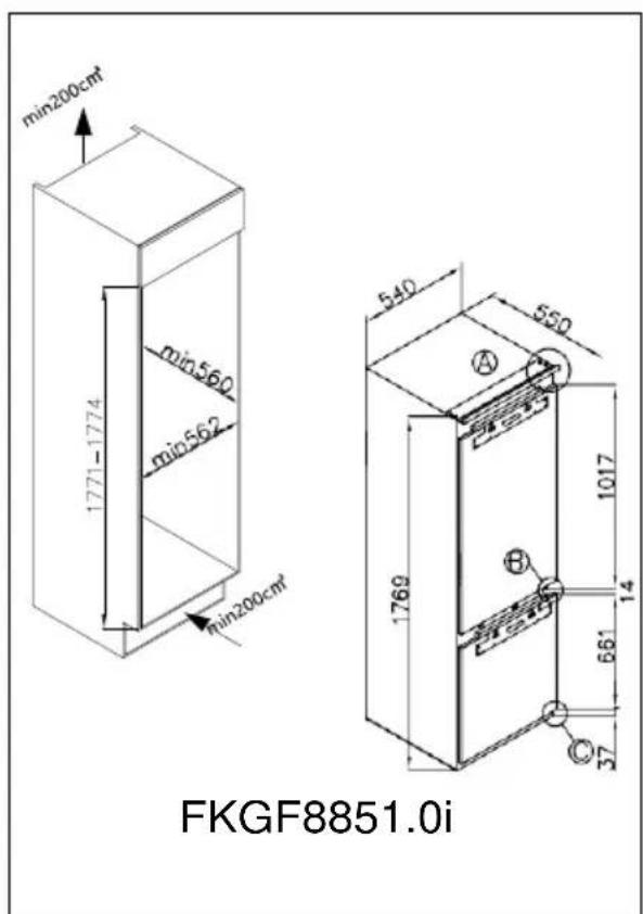 Küppersbusch FKGF9835.0i - Installationsvorbereitung - 1