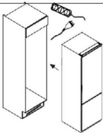 Küppersbusch FKGF9835.0i - Instrucciones de instalación (bisagra FIJA) - 1