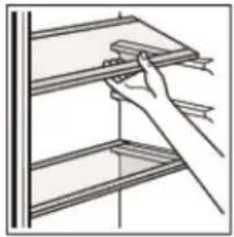 Küppersbusch FKG9801.0E - Positionnement des balcons de porte - 1