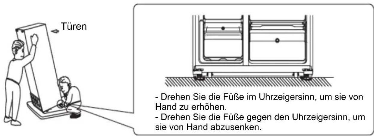 Küppersbusch FKG9801.0E - Kühlschrank Nivellierung - 1