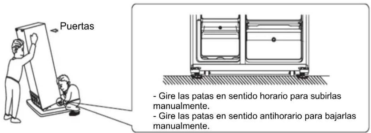 Küppersbusch FKG9801.0E - Nivelación del frigorífico - 1