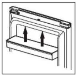 Küppersbusch FKG9801.0E - Positioning the door balconies - 2