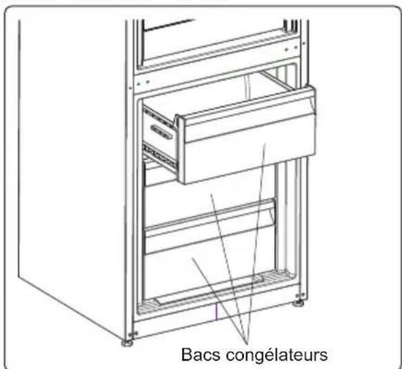 Küppersbusch FKG6875.1S - Le bac congélateur - 1