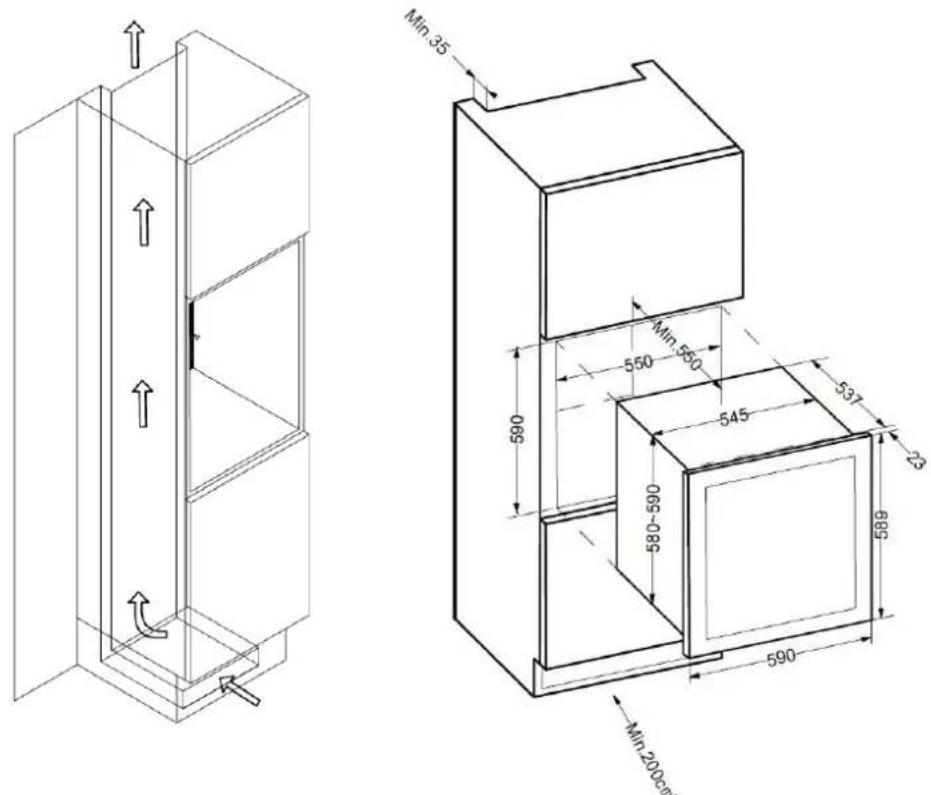 Küppersbusch FWK6862.0S - Inbouwschema - 1