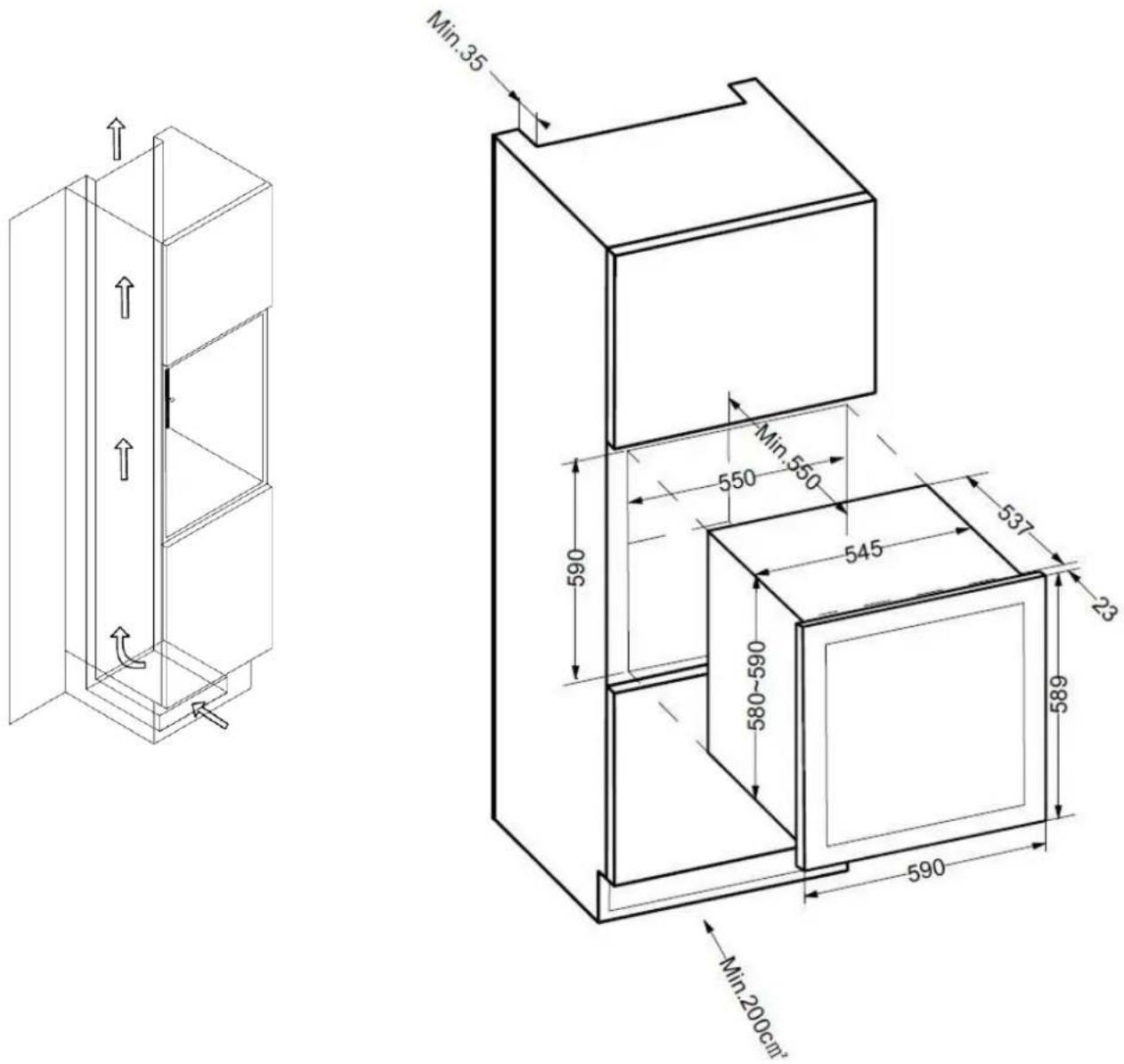 Küppersbusch FWK6862.0S - Built-in installation drawings - 1