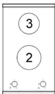 Küppersbusch GKS3820.0ED - DISPOSITION DES BRULEURS - 2
