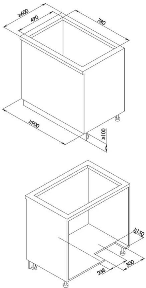 Küppersbusch VKI3850.0SR - Instalación / Instalação / Installation / Montage / Installation / Kurulum / Montaz / Instalace / Inštalácia / Instalare / Installazione / Installatie - 3