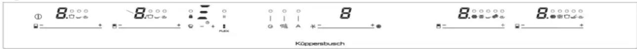 Küppersbusch VKI3850.0SR - Funcția Blocare - 1