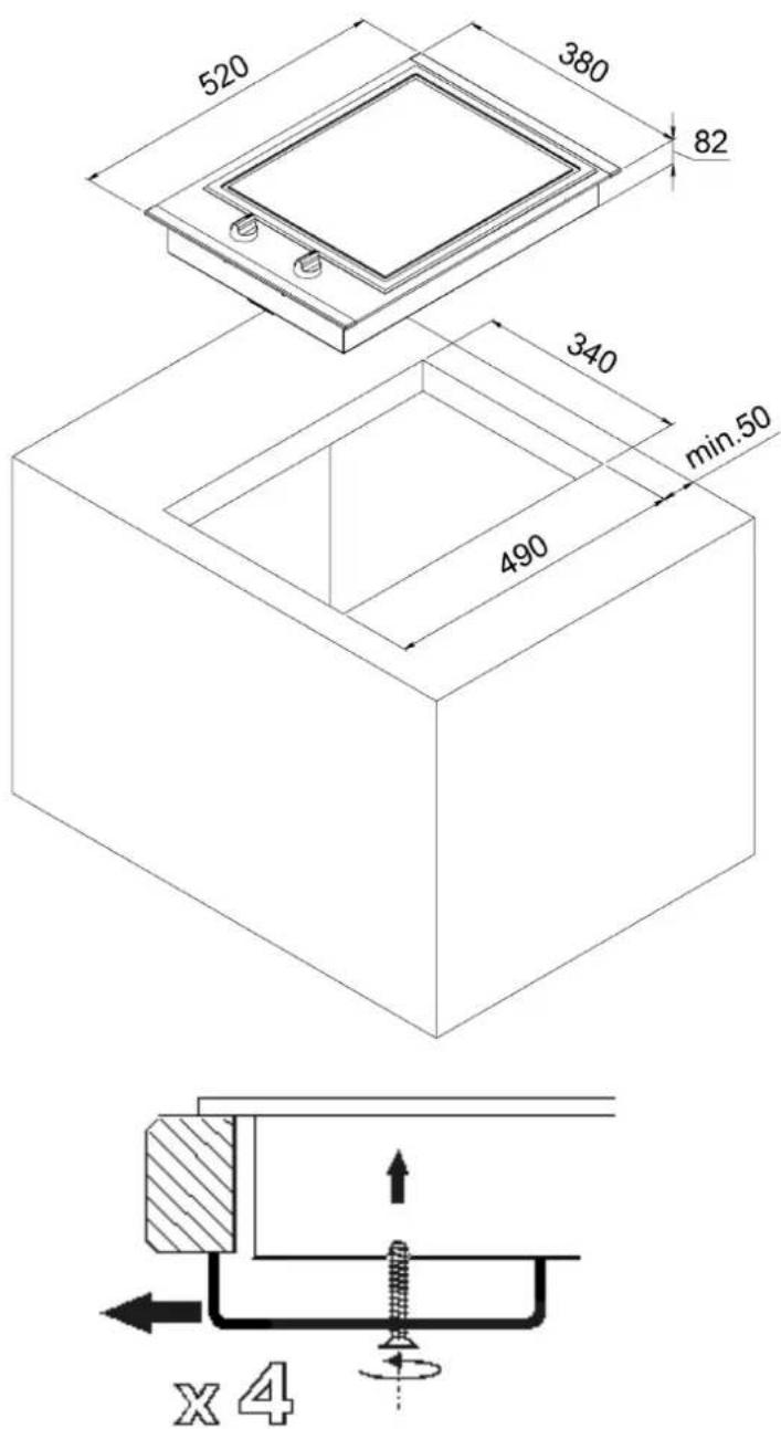Küppersbusch VKET3800.0 - FR 3 / ENCASTREMENT - 1