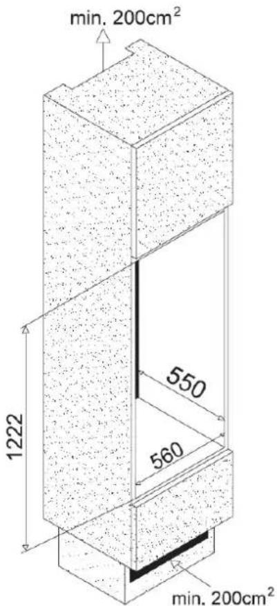 Küppersbusch FWK2800.0S - Built-in installation drawings - 3