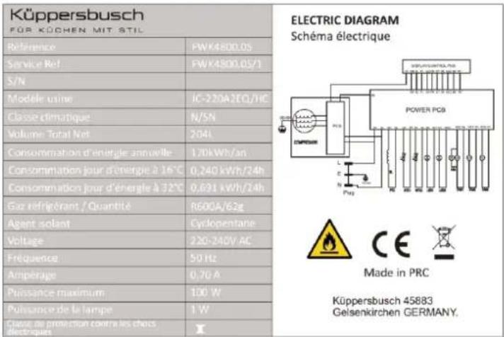 Küppersbusch FWK2800.0S - Veiligheidsvoorschriften - 2