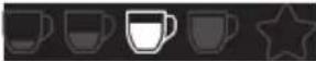 Küppersbusch CKV6800.0S - Selecteren van de hoeveelheid koffie - 3