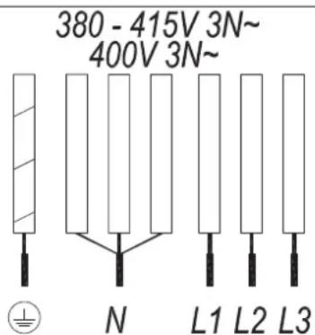 Küppersbusch KI8550.0SR - The appliance switches off and the message C91 appears on the power indicators (3): - 4
