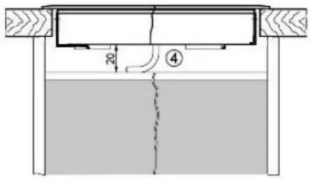 Küppersbusch KI8120.0SR - Dichtung Einbau: - 3