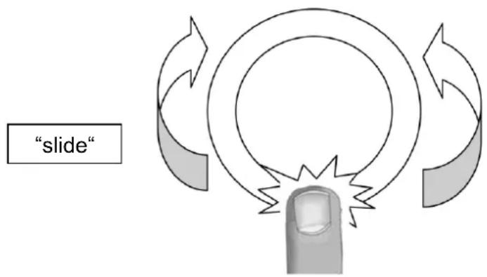 Küppersbusch KI6330.0SR - “SLIDER” zone: to set power and timer values - 1