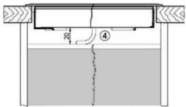 Küppersbusch KI8520.0WR - Dichtung Einbau: - 3