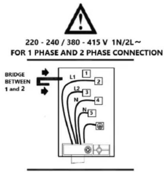 Küppersbusch KE6130.1SE - Phase Connection - 2